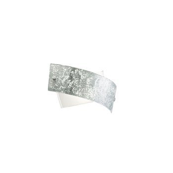 Camilla - Aplique Plata 2xe14 Max 2x28w Ip20 - Aplique Led De Diseño Moderno 34x20cm