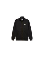 chaqueta puma maximal metallic tra black hombre