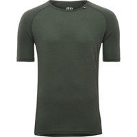 dhb mens merino short sleeve base layer m150 khaki