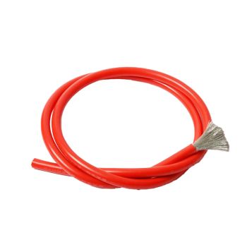 Cable de silicona ultra flexible de alta temperatura 24AWG