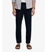 superdry para hombre m7011509a pantalon merchant lino marino s casual