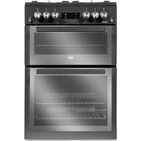 beko xdvg674mt 60 cm gas cooker - anthracite anthracite