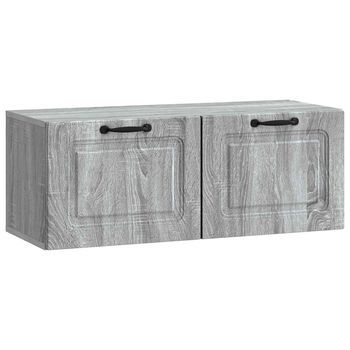 Mueble Para Tv De Pared 78,5 X 31 X 30 Cm Gris Sonoma Vidaxl