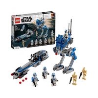 lego star wars soldados clon de la legion 501 7 anos - 75280