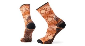 Smartwool light  p cushion  p crew naranja