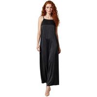 i am vestido largo abito scivolato in raso di viscosa 84107v47 para mujer