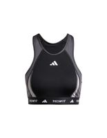 sujetador deportivo adidas techfit medium support high neck mujer negro