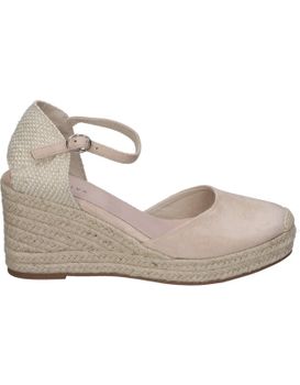Alpargatas Con Cuña Para Mujer Skydiva Vibes Beige 39