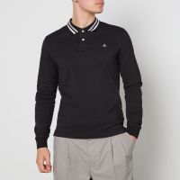 vivienne westwood cotton-pique polo shirt - m