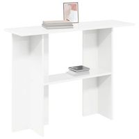 mesa consola  mesa de entrada 100 x 30 x 75 cm madera de ingenieria