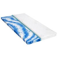 sobrecolchon 80x200 cm espuma de gel 7 cm vidaxl