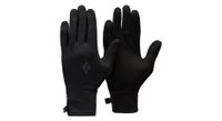 black diamond guantes largos lightweight screentap negros