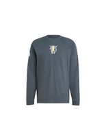 camiseta adidas jbellingham longsleeve hombre gris