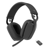 logitech zone vibe auriculares inalambricos grafito version teams