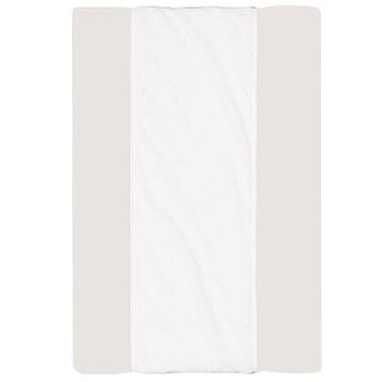 Funda para cambiador de cómoda lisa beige
