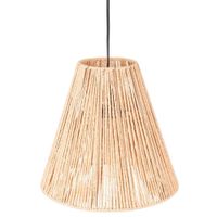 lampara de techo de hierro beige o30x27cm