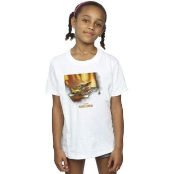 Disney Camiseta The Mandalorian para niña