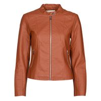 vila cazadora de cuero viblue para mujer