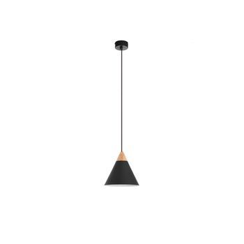 Exo Lighting - L·mpara De Techo Oda Ip20 D.200 E27 60w  Negro