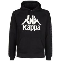 kappa jersey 222 banda hurtados felpa uomo black white antique 3111hww para hombre