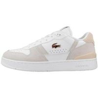 lacoste zapatillas baskets t-clip set rose para mujer