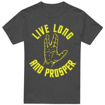 Star Trek Camiseta Live Long para mujer