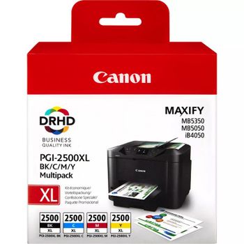 Canon PGI-2500XL Cartucho de Tinta Original Alta Capacidad Negro + Tricolor
