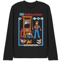 steven rhodes camiseta manga larga learn about subtraction para hombre