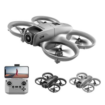 PJC D16 WiFi FPV con Cámara Doble 180° Ajustable Eléctricamente Flujo Óptico de Suspensión Evitación Automática de Obstá