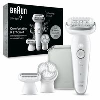 braun silk-epil 9 9-061 40 pinzas plata blanco