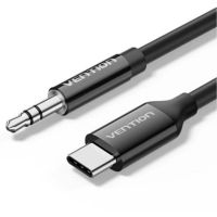 cable conversor audio vention bif usb-c a jack 35 mm 15 m gris
