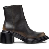 camper botines k400804 negromarron002 para mujer