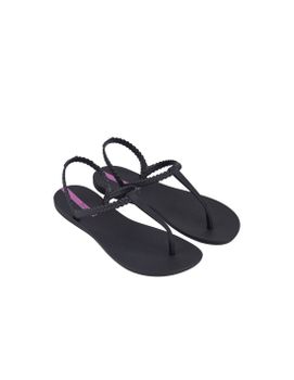 Sandalias Ipanema Class Basic Mujer Negro/Lila