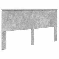 cabecerorpanel de cabecero con cabecera gris concreto 180 cm madera contrachapada