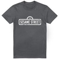 sesame street camiseta tv21132 para mujer
