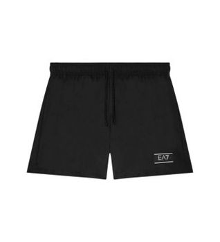 EA7 para hombre. 7M001713_AF21248 Boxer Beachwear negro (M), Poliéster