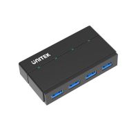 hub unitek 4 puertos 5000 mbits usb 32 gen 1 modelo y-hb03001 con adaptador
