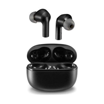 Auriculares Motorola Moto Buds 500 ANC inalámbricos Bluetooth con Cancelación de Ruido, Modo Mono y resistencia al agua IPX4, negros