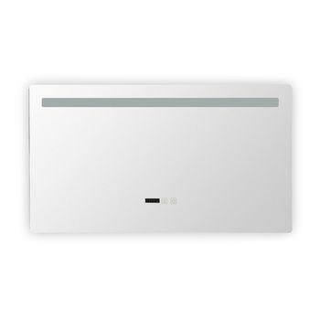 Espejo Baño Con Luz Led Y Antivaho 40x70 Cm Benagil  Seleccionable (cálido-neutro-frío)