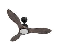 ventilador de techo metal color negro serie segre 107cm