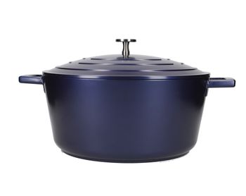 Cacerola 5L en fundición de aluminio azul 37 x 28,9 x 19,5