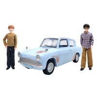 harry potter y ron weasley munecos con coche de juguete  6 anos