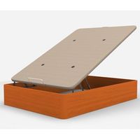 canape abatible tapizado 150x190 cm dormidan cerezo