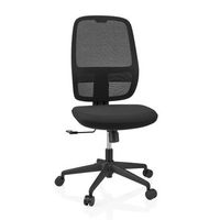 silla de oficina ergonomica para ordenador minoro b tela  tejido de malla negro