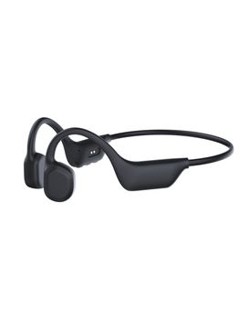 KSIX Astro 2 Auriculares Conducción Ósea Deportivos inalámbricos, Micrófono para Llamadas, Comodidad Open-Ear para Correr, Asistente de Voz, Impermeables, Control con Botones, 7h Autonomía, Mate