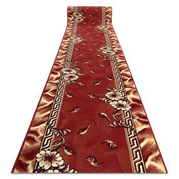 Alfombra De Pasillo Bcf Trio Burdeos 100 Cm 100x520 Cm