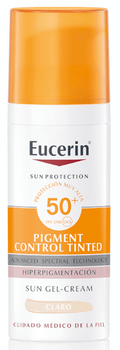 Eucerin Protector Solar Facial Pigment Control Fluido FPS50+ Tinted Light 50 ml
