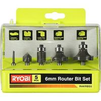 cortadores de enrutador de 6 mm 5 piezas rakrbs5