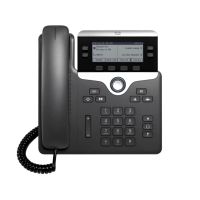 telefono ip cisco 7821 2 lineas negroplata escritoriopared