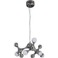 lampara de techo calypso 9x25w led 4000k alregxd45cm cromo